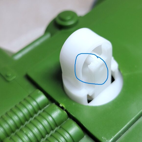 Teenage Mutant Ninja Turtles Pizza Thrower Vintage - Display Or Parts Only - Picture 14 of 15